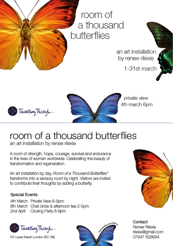 Room of a thousand butterflies